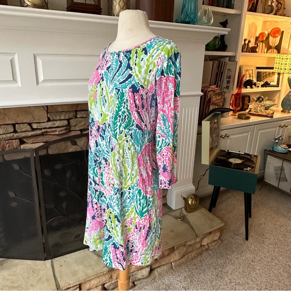 Lilly Pulitzer 97181 Marlowe Dress in Lets Cha Cha Print Size medium - Picture 5 of 9